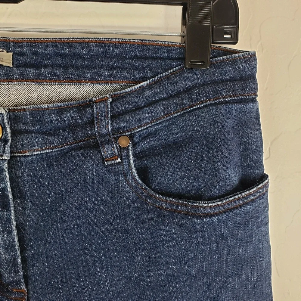 Eileen Fisher 30x17 Capri‎ Jeans Women's Small Blue Denim Capri Pants